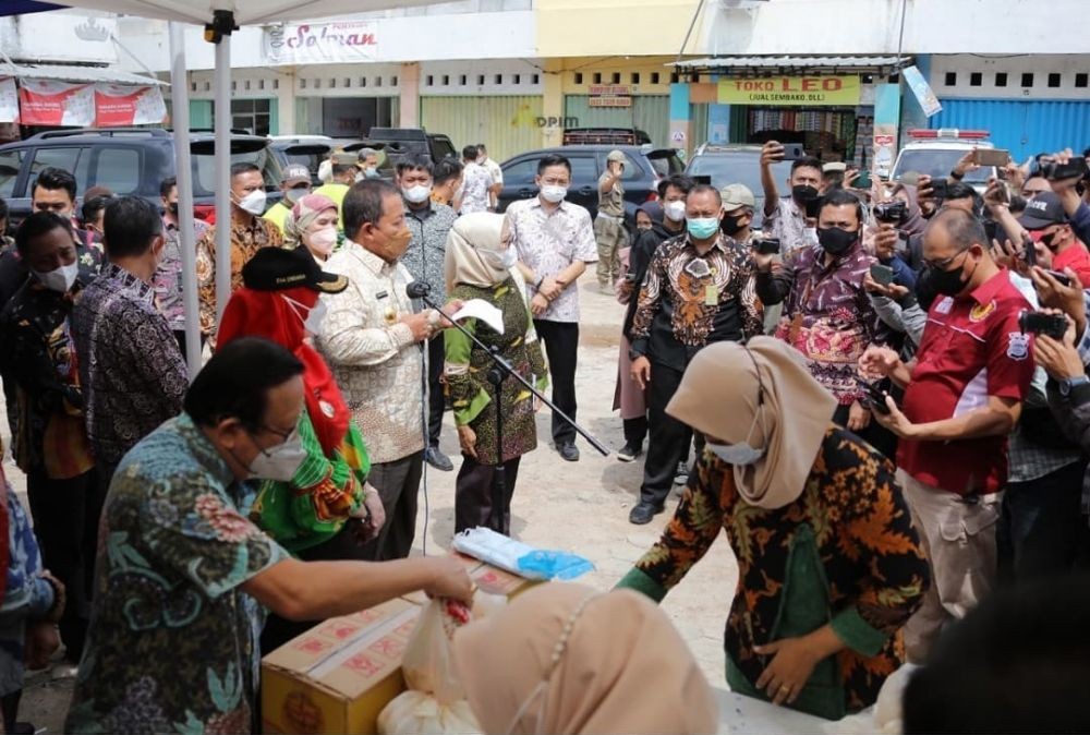 Pemprov Lampung Siapkan 1 Juta Liter Minyak Goreng Giat Operasi Pasar