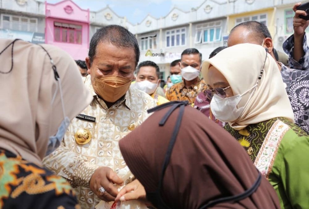Pemprov Lampung Siapkan 1 Juta Liter Minyak Goreng Giat Operasi Pasar