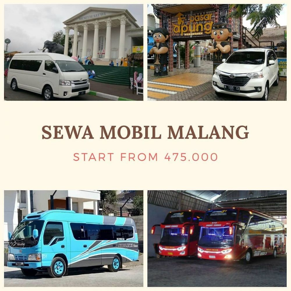 Catat! 5 Rekomendasi Rental Mobil di Kota Malang