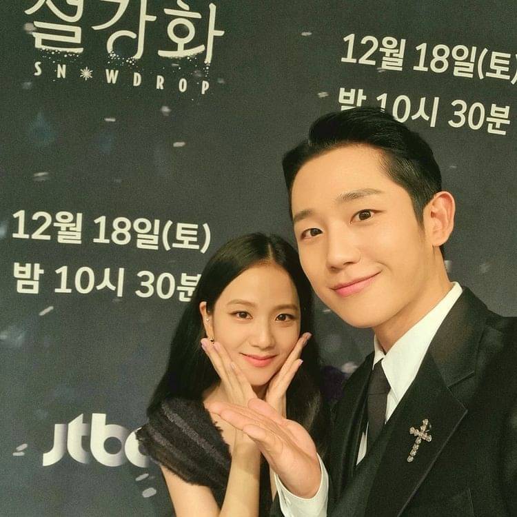 Manisnya Jung Hae In-Jisoo BLACKPINK Di Balik Layar Snowdrop