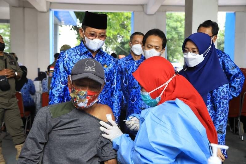 Pemkot Tangerang Mulai Gelar Vaksinasi Booster ASN