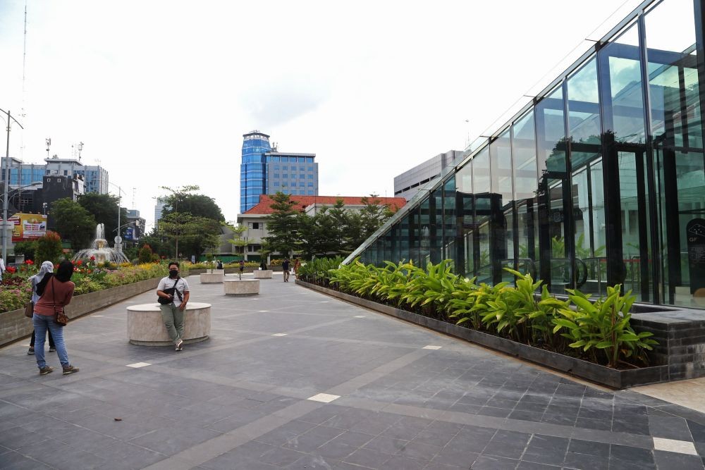 Aturan Baru Masuk Alun-alun Surabaya, Harus Daftar Daring Dulu