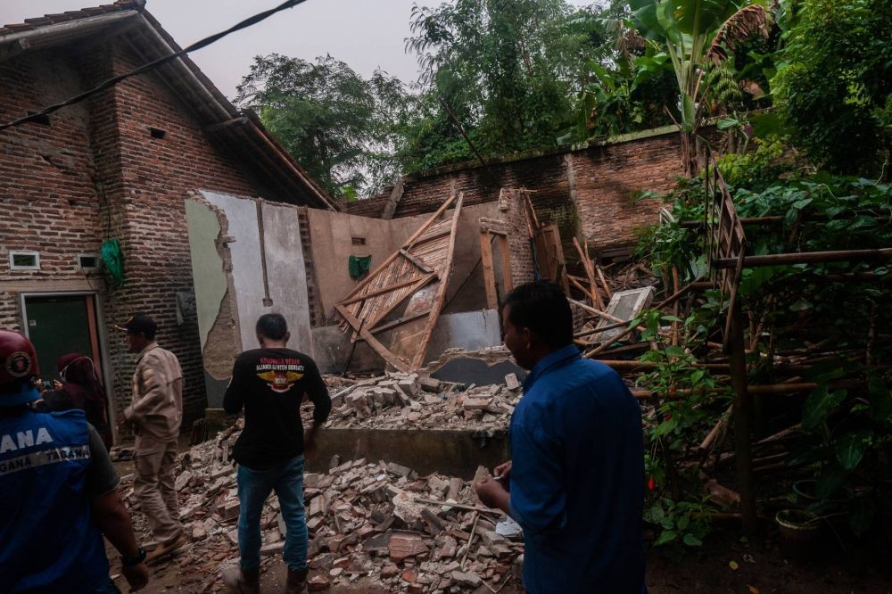 Total 3.078 Rumah Rusak Usai Gempa M 6,6 Berpusat di Pandeglang