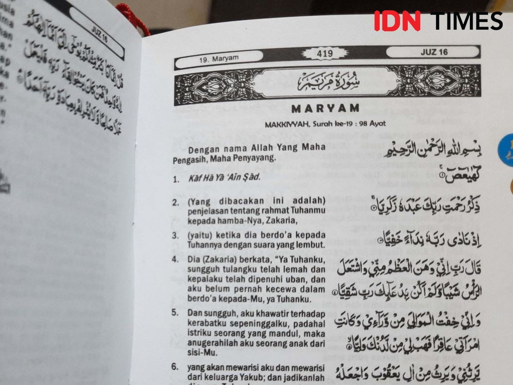 Urutan Surah Dalam Al Qur’an Juz 16 Dan Keutamaannya