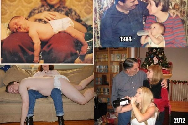 10 Momen Pose Ulang Foto Keluarga Jadul Ini Hasilnya Ngakak Pol