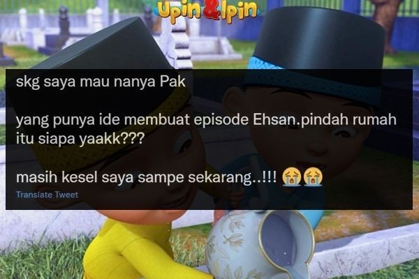 10 Pertanyaan Warganet Soal Misteri Upin Ipin Ini Bikin Ngakak