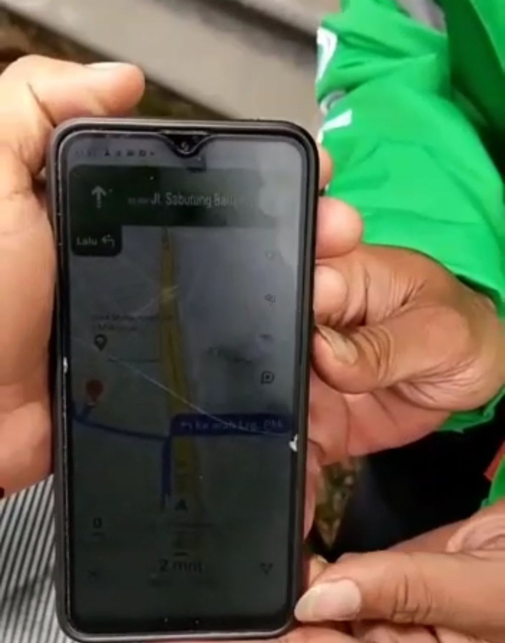 Gegara Google Maps, Pengemudi Ojol di Makassar Nyasar Masuk Tol