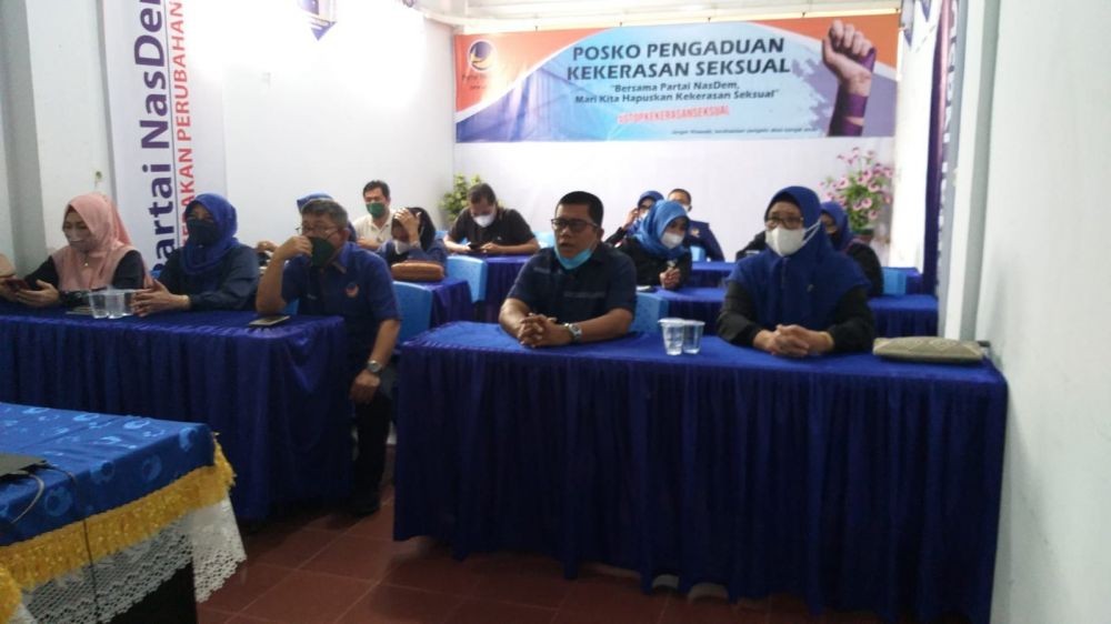 DPW NasDem Aceh Buka Posko Pengaduan Kekerasan Seksual