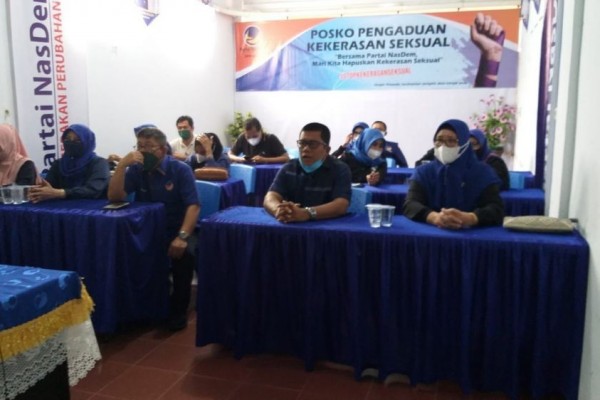 DPW NasDem Aceh Buka Posko Pengaduan Kekerasan Seksual