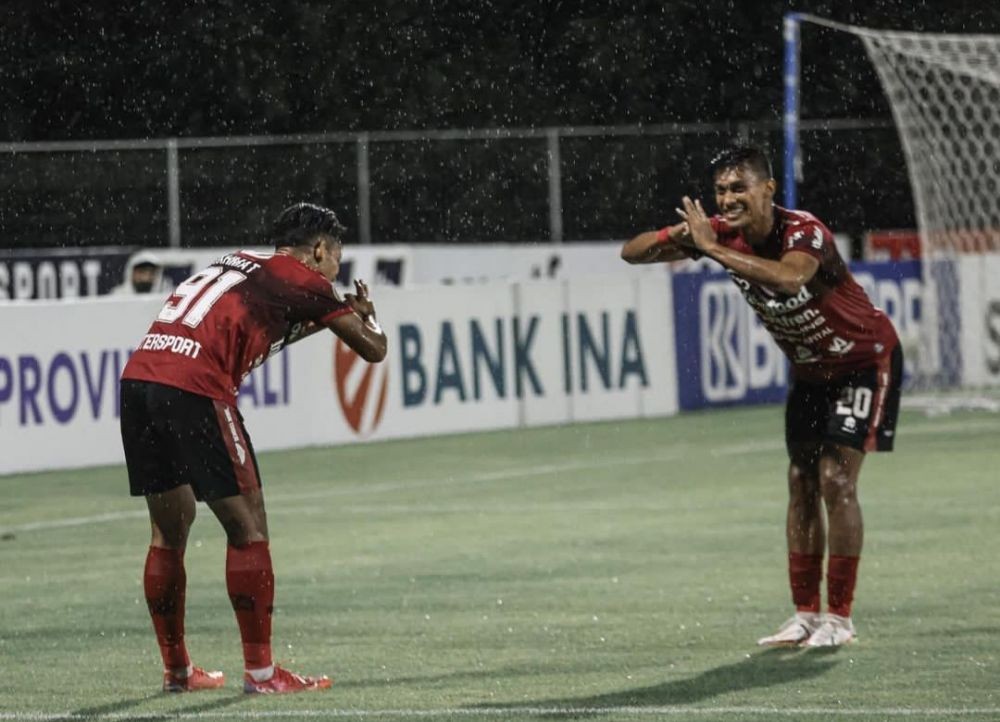 5 Fakta Kemenangan Bali United Atas Persita Tangerang, Buntu 87 Menit
