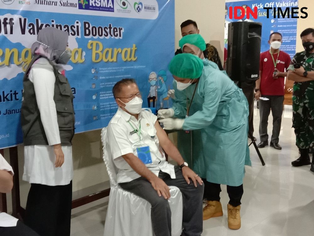 25.000 Warga Lombok Tengah Ditargetkan Terima Vaksin Booster