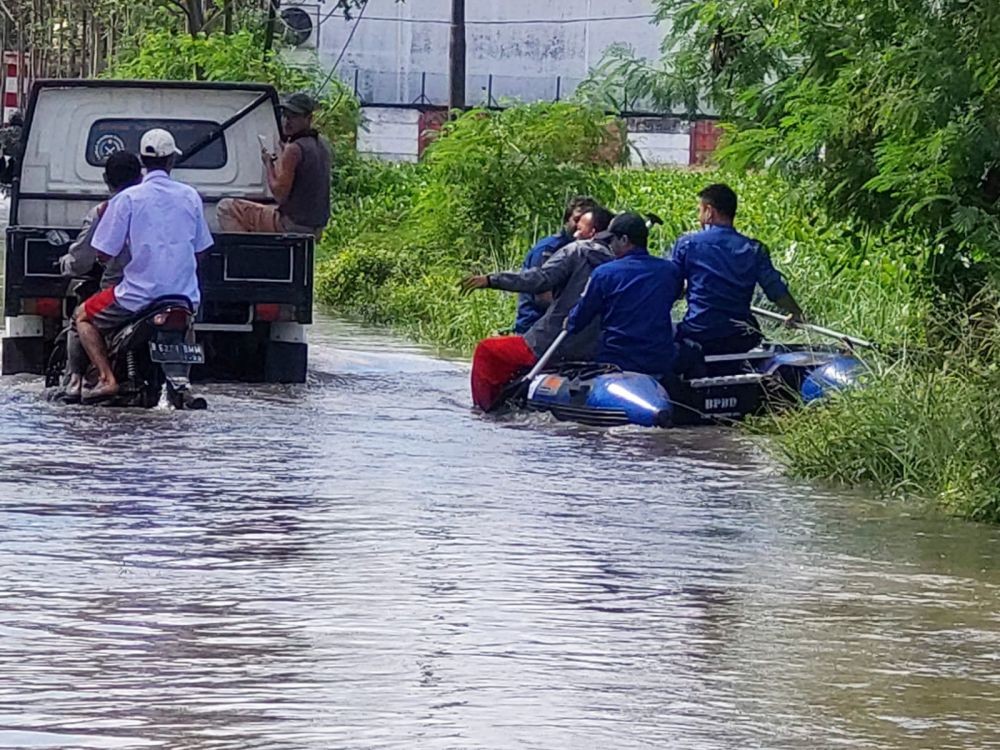 350 KK di Pakuhaji Tangerang Terdampak Banjir 80 Cm