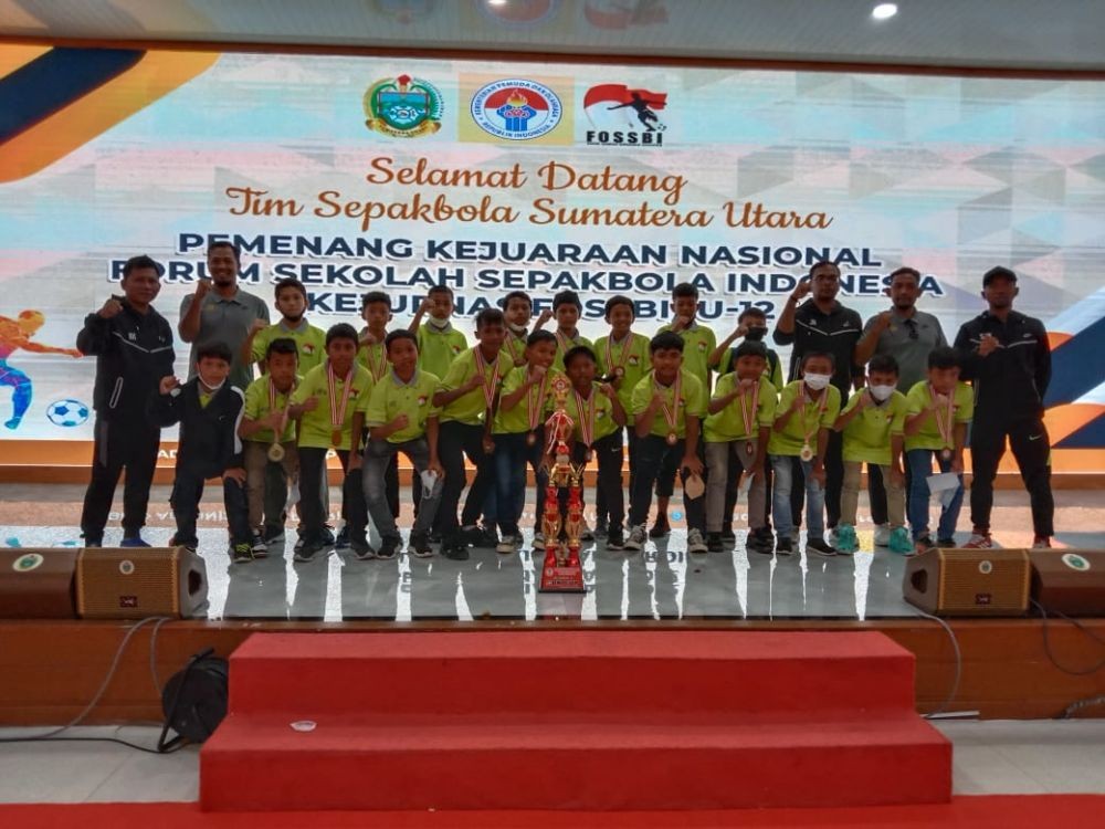 Sumut Juarai Kejurnas Fossbi U-12 di Lombok, Edy: Saya Bangga!