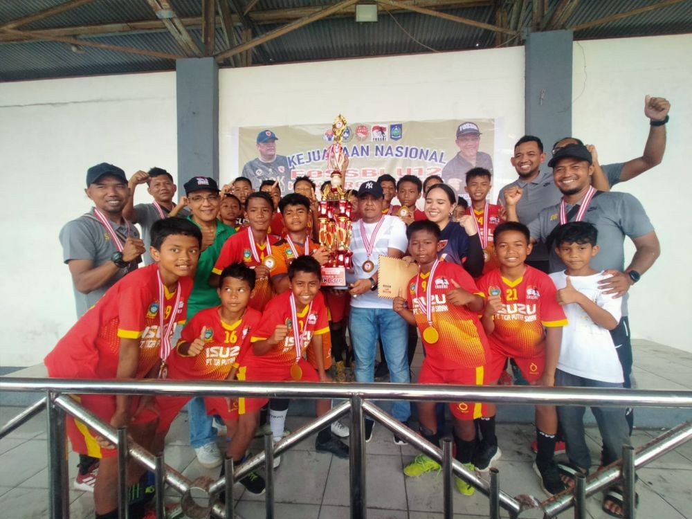 Sumut Juarai Kejurnas Fossbi U-12 di Lombok, Edy: Saya Bangga!