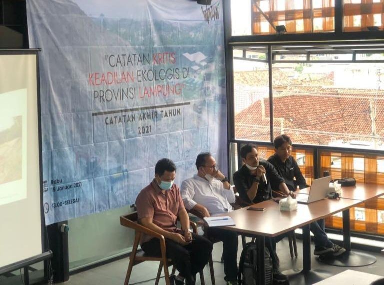 Walhi Sebut Penyebab Kondisi Lingkungan Lampung Kian Memprihatinkan