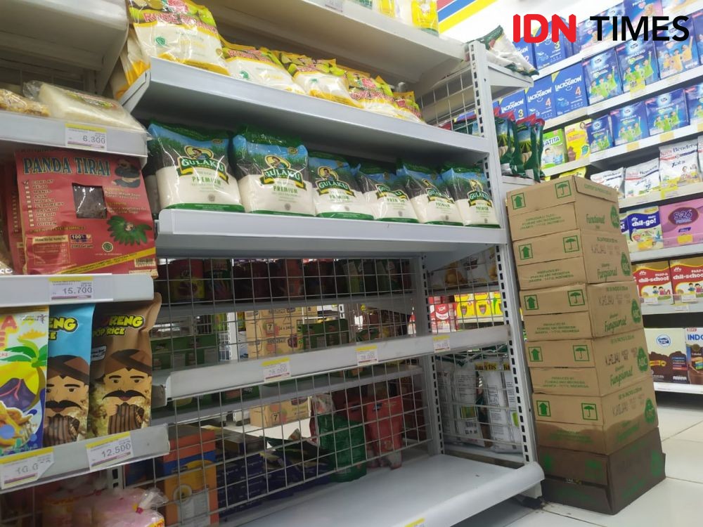 Harga Minyak Goreng Turun, Beberapa Minimarket Lampung Kehabisan Stok