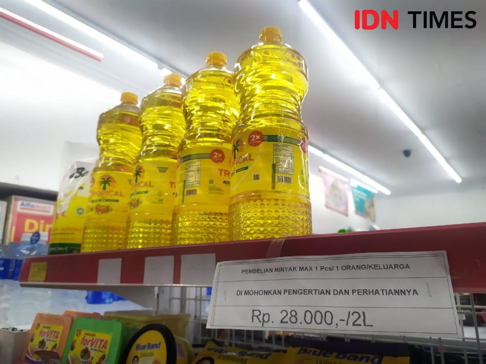 Harga Minyak Goreng Turun, Beberapa Minimarket Lampung Kehabisan Stok