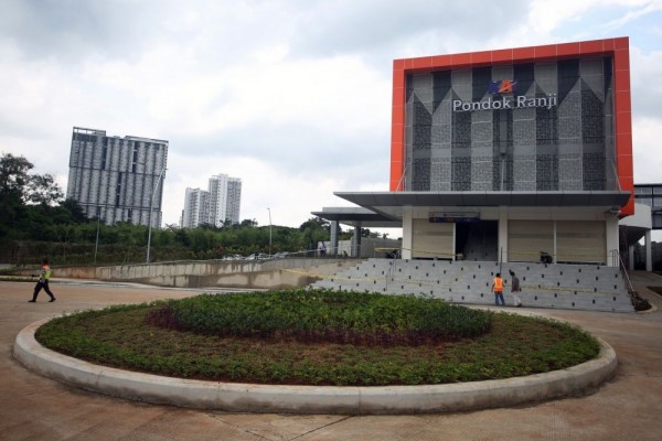 5 Potret Wajah Baru Stasiun Pondok Ranji, Dengan Sky Bridge!