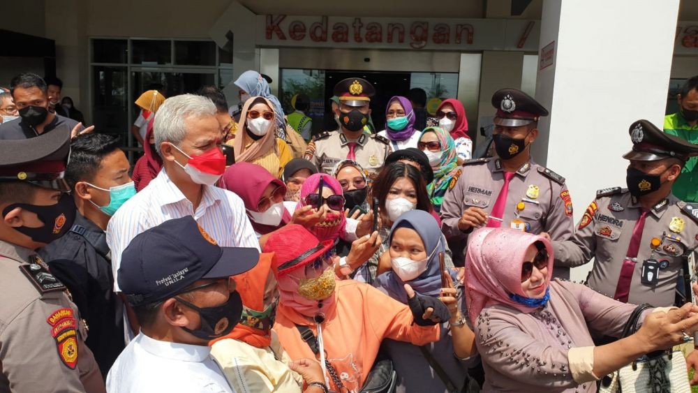 Kunjungi Pesawaran, Ganjar Pranowo: Adat dan Budaya Lampung Hebat 