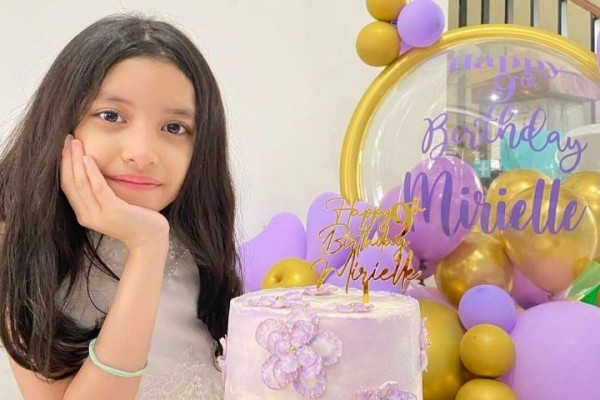 10 Potret Manis Mirielle, Putri Lian Firman yang Genap Berusia 9 Tahun