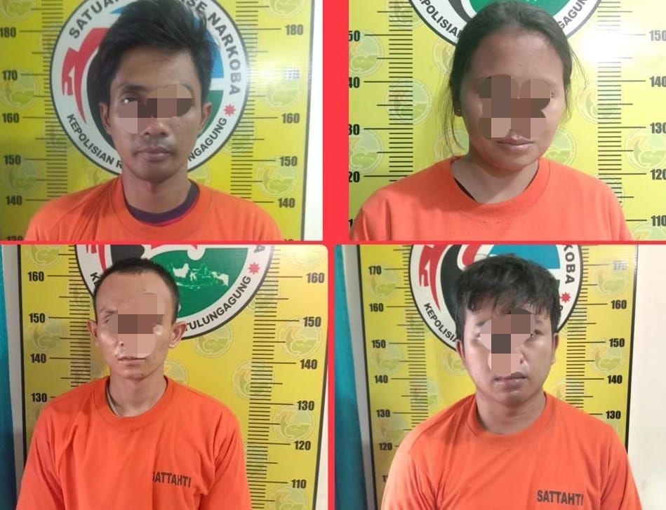 Polisi Tetapkan 4 Tersangka Penyelundupan Narkoba di Lapas Tulungagung