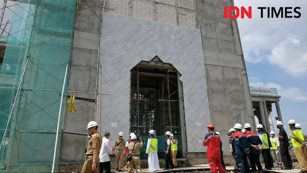 Tinggal Finishing, Masjid Raya Sheikh Zayed Solo Buka September 2022