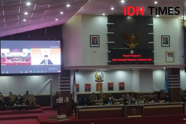 Rapat Paripurna DPRD Usulkan Sudirman jadi Gubernur Sulsel Definitif