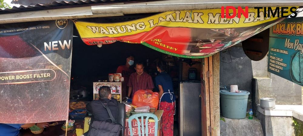 Berburu Laklak Biu Men Bayu di Penebel, Kuliner Ikonik dari Tabanan