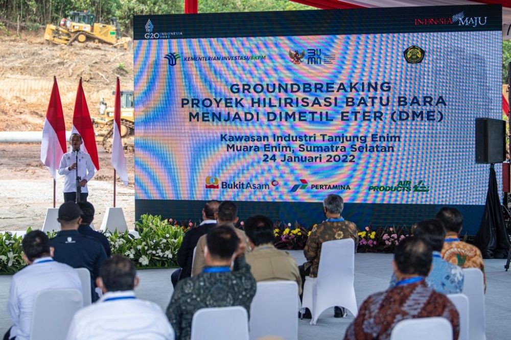 Kurangi Ketergantungan Impor LPG, Jokowi Alihkan ke DME Batu Bara