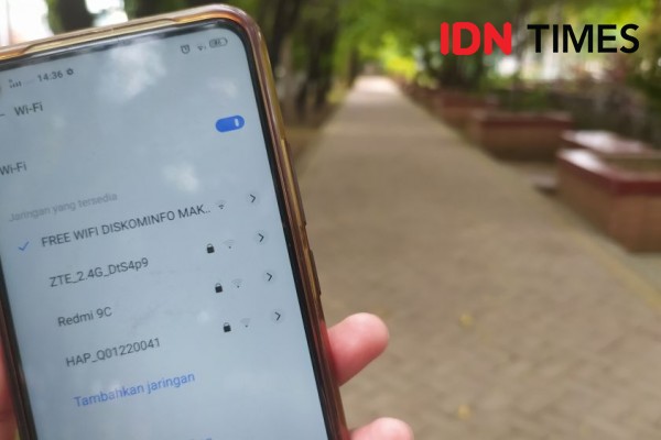 Lokasi WiFi Gratis di Makassar, Tersebar 60 Titik, Tak Perlu Password