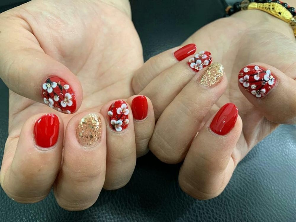1. Babi Nail Art Designs for Chinese New Year - wide 8