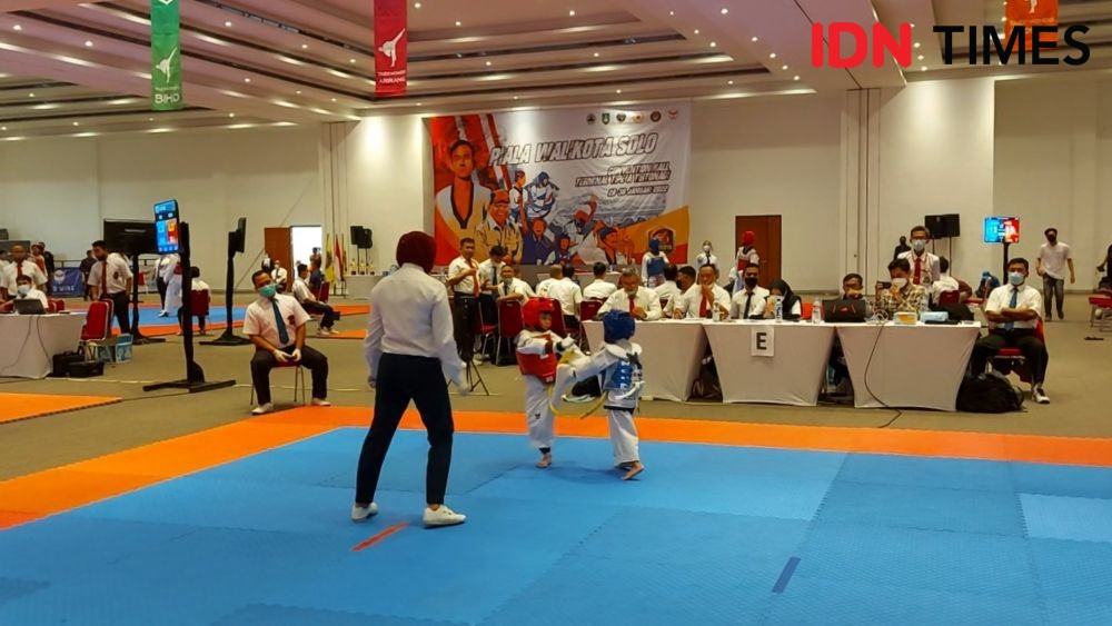 Ngantuk Saat Tanding, Jan Ethes Juara Taekwondo Piala Wali Kota Solo