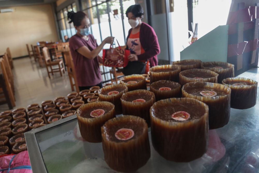 Jelang Imlek, Kue Bakul Yek Yen Siang Bisa Produksi 300 Kg per Hari