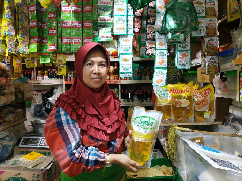 Pedagang Pasar Tak Dapat Sosialisasi Penurunan Harga Minyak Goreng