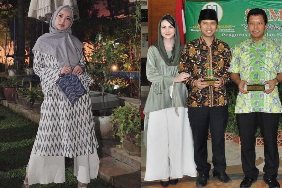 9 Adu Gaya Kondangan Istri Perjabat Chacha Vs Arumi Bachsin