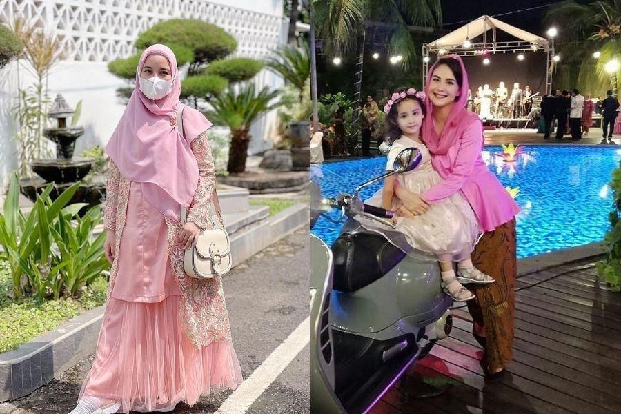 9 Adu Gaya Kondangan Istri Perjabat Chacha Vs Arumi Bachsin