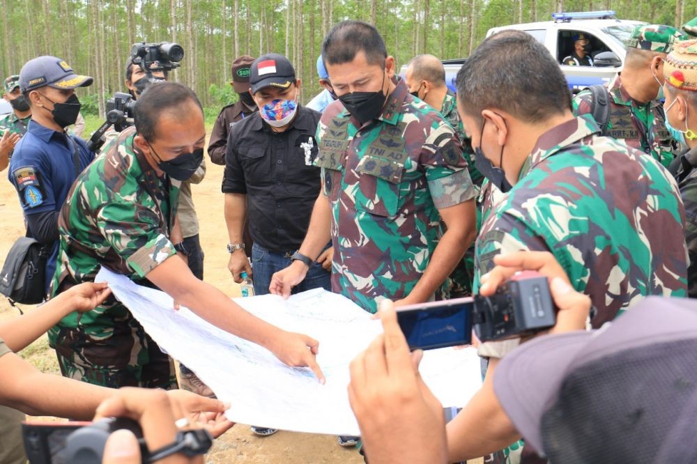 Pandam Mulawarman Terobos Hutan untuk Siapkan Pengamanan Nusantara