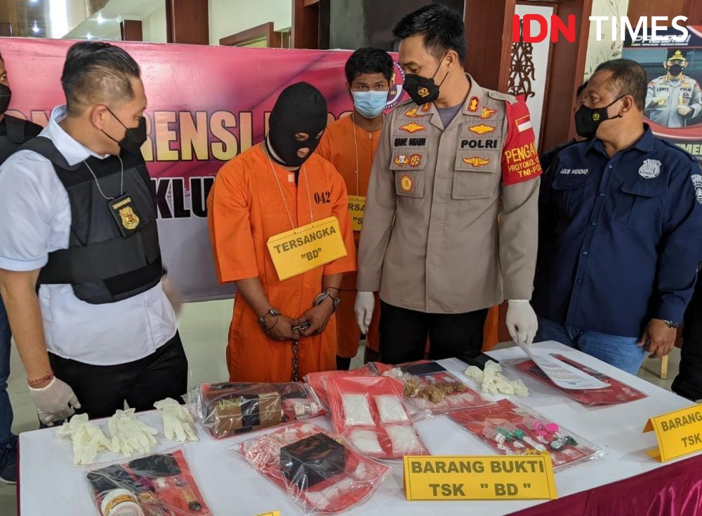 Temuan Terbesar Klungkung, Pelaku Dapat Sabu dari Bandar di Lapas    