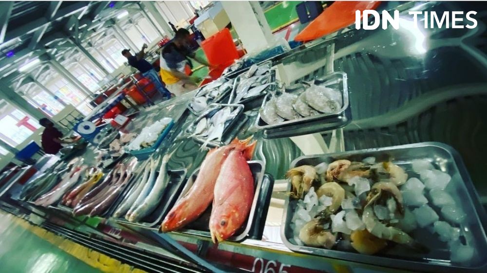 Belum 2 Tahun, Pasar Ikan Modern Palembang Kini Terbengkalai