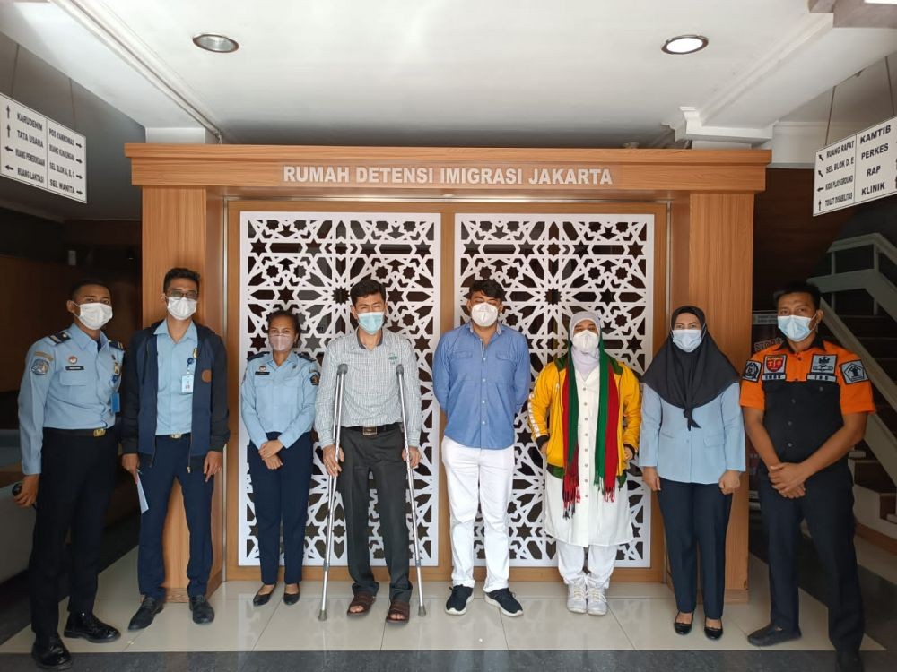 4 Pengungsi Asing di Makassar Dipindahkan ke Jakarta dan Lhokseumawe
