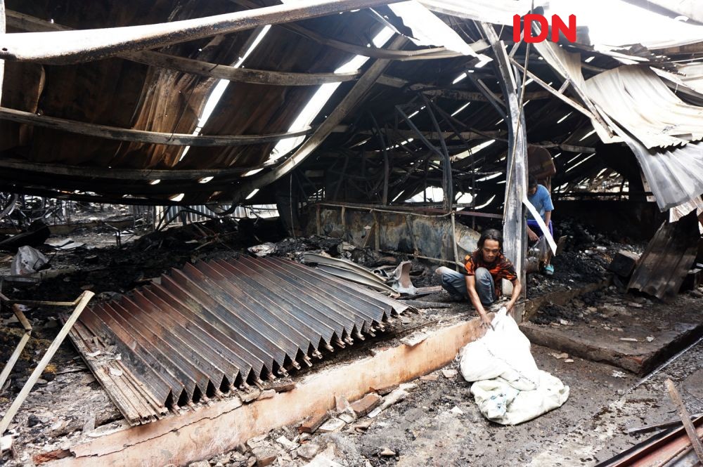 Si Jago Merah Mengamuk di Samarinda, Tujuh Rumah Jadi Arang