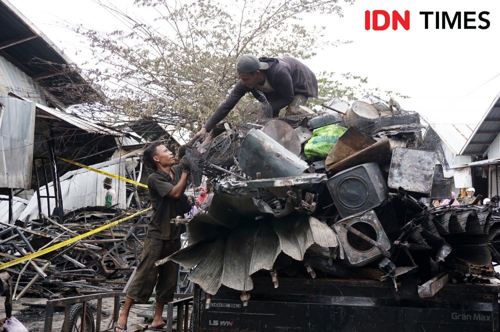 Curhat Pedagang Relokasi Pasar Johar Semarang, Dagangan Kandas Tak Bersisa