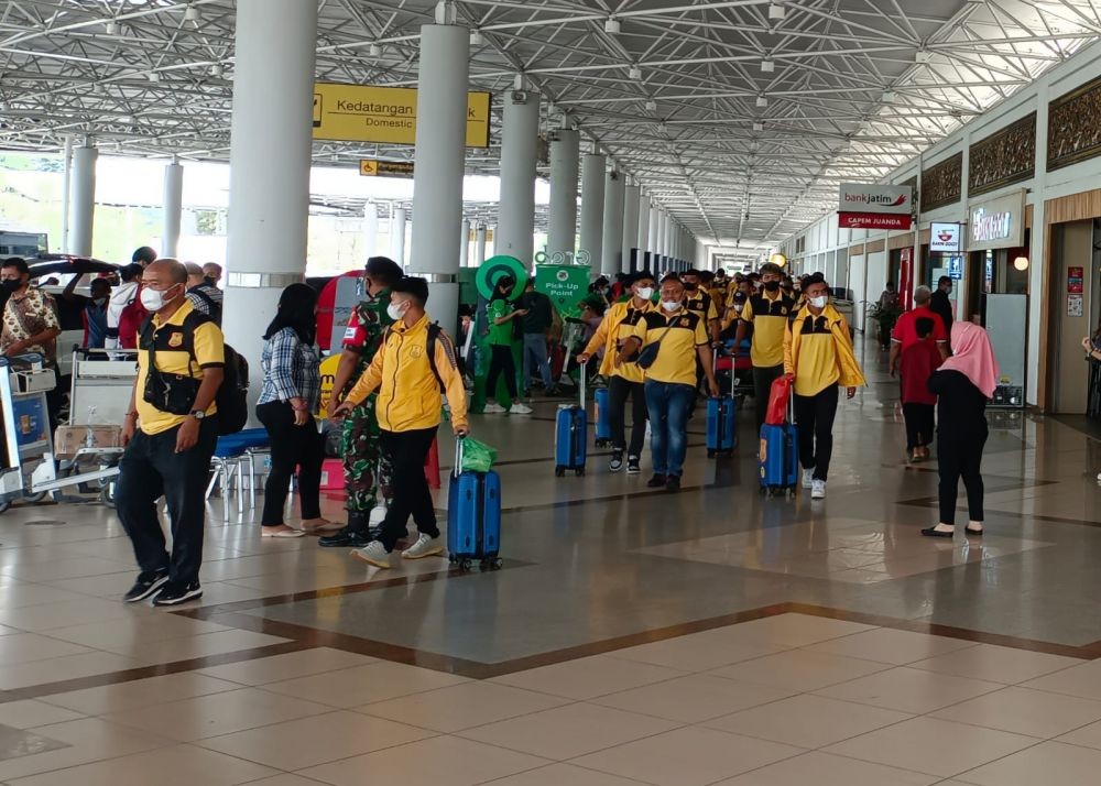 Penumpang Internasional via Bandara Juanda Meningkat