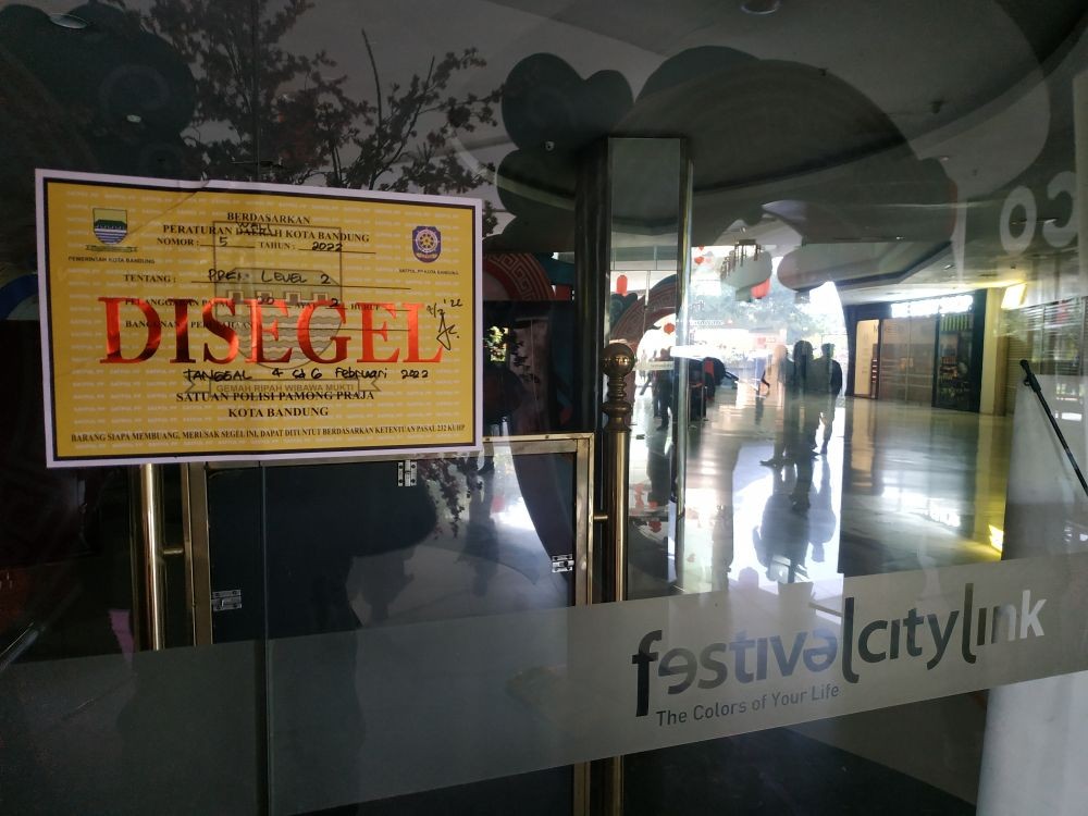 Pemkot Segel Festival Citylink, Mal di Kota Bandung Masih Ramai