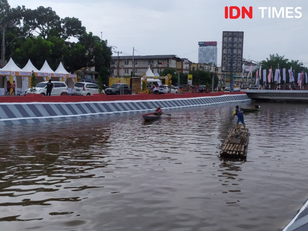 Jalan Letkol Iskandar Depan PIM Palembang Ditutup 3 Hari Saat Festival