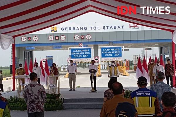 Resmikan Tol Binjai-Stabat, Jokowi: Ekonomi Akan Terbantu