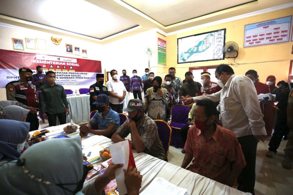 Percepatan Bansos di Lampung, Mensos: Lansia dan Disabilitas Prioritas
