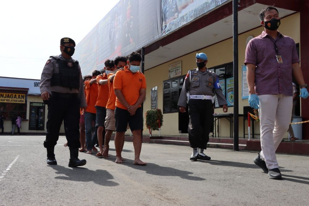 Polisi Tangkap Geng Motor di Gowa yang Tebar Ancaman