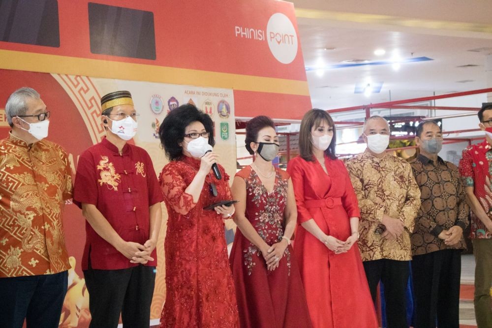 Temu Imlek Bai Nian di Makassar, Danny Tekankan Pentingnya Kolaborasi