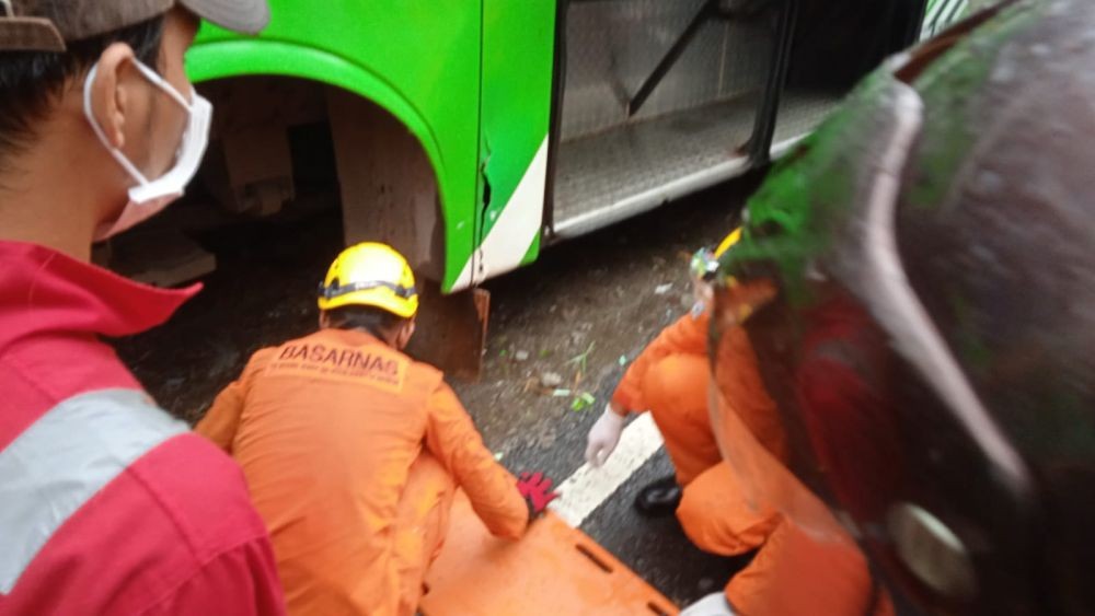 Bus GA Trans Kecelakaan di Bukit Bego Bantul, 13 Penumpang Meninggal